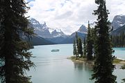 105 - Maligne Canyon, Medicine Lake, Maligne Lake - IMG_1186